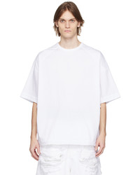 Juun.J White Vented T Shirt