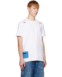 Off-White White Zip Pocket T Shirt