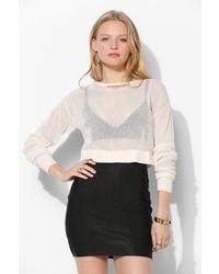 Friend of Mine Netted Cropped Top