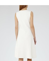 Reiss Michelle Knitted Fit And Flare Dress