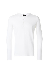 Dell'oglio Knitted Henley Top
