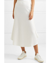 Maggie Marilyn Can You Spot Me Ribbed Knit Midi Skirt