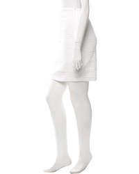 Genny Textured Knit Mini Skirt
