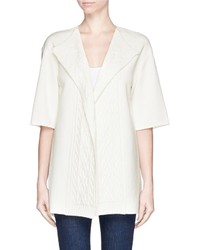 Nobrand Open Front Chunky Knit Cardigan