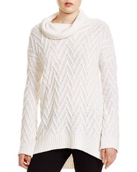 Three Dots Cable Knit Tunic