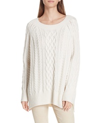 Vince Cable Stitch Tunic Sweater