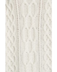 Nili Lotan Cecil Cable Knit Cashmere Turtleneck Sweater
