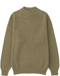 Uniqlo Cotton Oversized High Neck Sweater