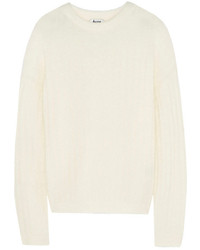 Acne Studios Dramatic Ribbed Knitted Sweater