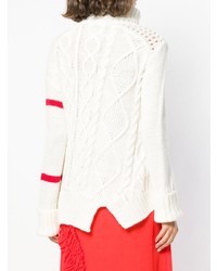 Preen Line Flared Knitted Sweater