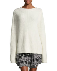 A.L.C. Markell Ribbed Wool Cashmere Sweater