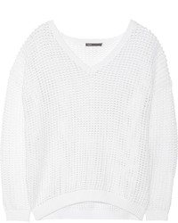 Vince Open Knit Cotton Sweater