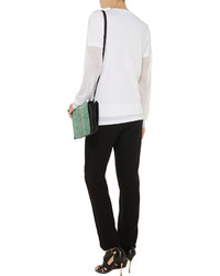 Alexander Wang T By Knitted Cotton Blend Top