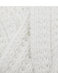 Reiss Baylie Cable Knit Scarf