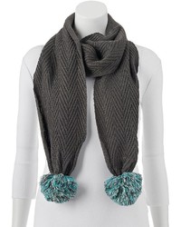 Keds Cable Knit Zigzag Scarf