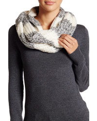 Free Press Striped Knit Sequin Infinity Scarf