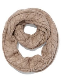 New York & Co. Lurex Cable Knit Infinity Scarf