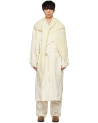 Lemaire Off White Wrap Scarf