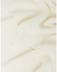 Vila Ribbed Knitted Scarf