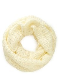 Sole Society Pointelle Knit Infinity Scarf