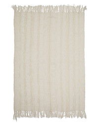 Tejido Boucle Scarf In Ivory