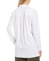 Eileen Fisher Organic Cotton Knit Shirt