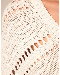 TEXTILE Elizabeth and James Textile By Elizabeth James Cable Knit No Sleeve Jumper