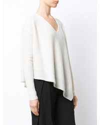 Derek Lam Asymmetrical V Neck Sweater
