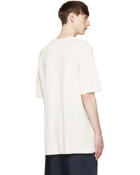 Song For The Mute Off White Knit Raglan T Shirt