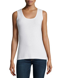 Neiman Marcus Cashmere Collection Modern Cashmere Tank