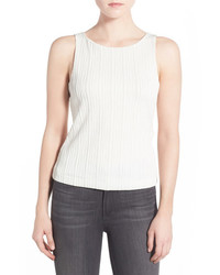 Chelsea28 Cutout Back Stretch Knit Sleeveless Top