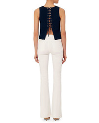Exclusive for Intermix For Intermix Mia Lace Up Back Knit