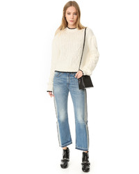 MCQ Alexander Ueen Scallop Cable Sweater