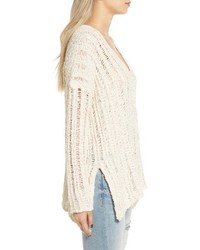 Astr The Label Open Knit Sweater