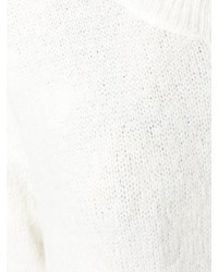 MM6 MAISON MARGIELA Contrast Texture Knitted Sweater
