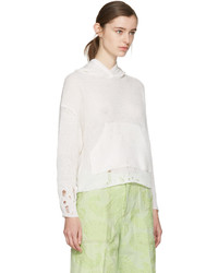 Acne Studios Off White Amelie Knit Pullover