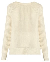 Nili Lotan Penelope Ribbed Knit Alpaca Blend Sweater