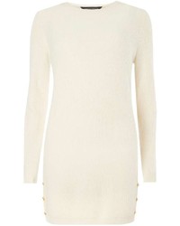 Oyster Button Hem Knitted Tunic