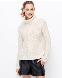 Ann Taylor Cashmere Cable Sweater