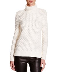 C By Bloomingdales Cable Knit Turtleneck Sweater