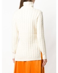 Tory Burch Cable Knit Diamond Sweater, $323  | Lookastic