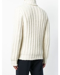 Tod's Chunky Knit Turtleneck Sweater