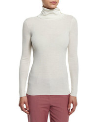 Theory Leendelly Refine Ribbed Knit Turtleneck Sweater