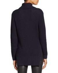 Nicholas N Cable Knit Cotton Turtleneck Sweater