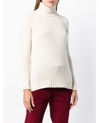 Aragona Ribbed Turtleneck Sweater