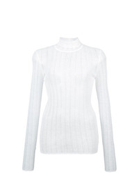 Theory Roll Neck Sheer Sweater