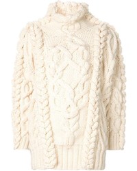 Spencer Vladimir Oversized Cable Knit Sweater