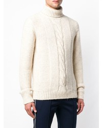 Tod's Turtleneck Cable Knit Sweater