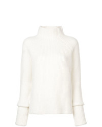 Sally Lapointe Turtleneck Ribbed Knit Jumper