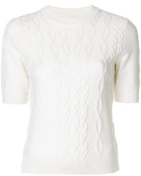 Carven Cable Knit Top
